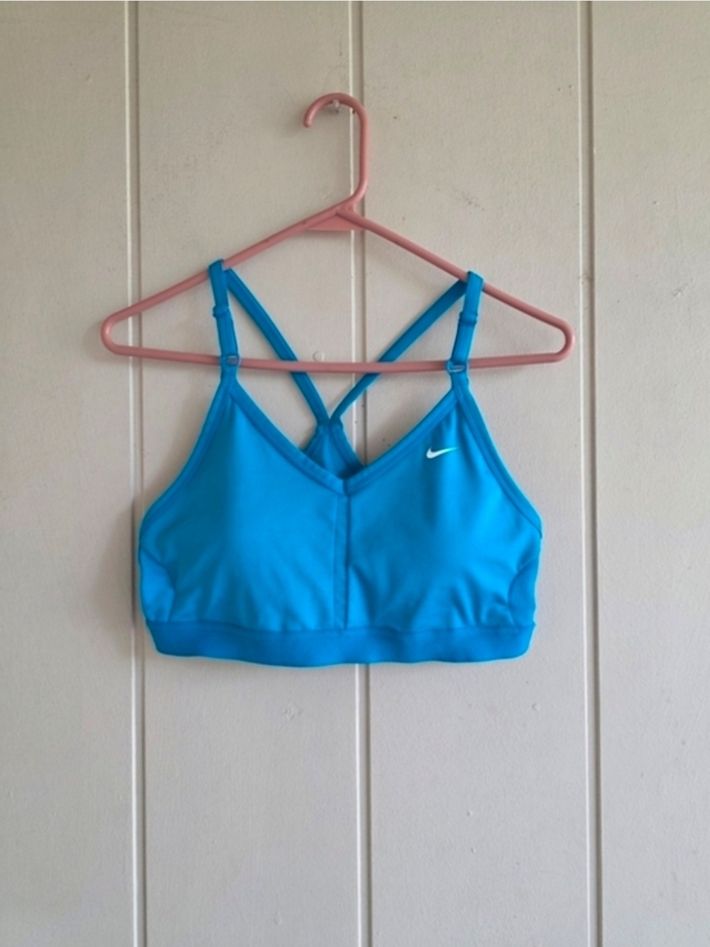 Nike Indy Sports Bra Large Blue